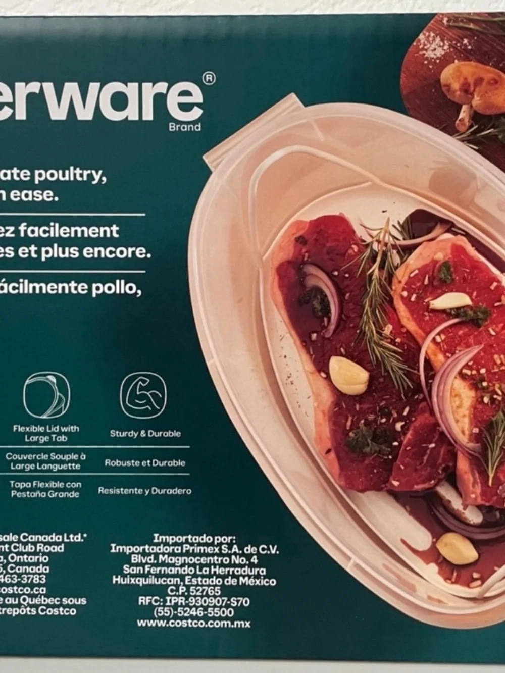Tupperware XL Food Storage Container NIB! 1.55 Gallon/6L